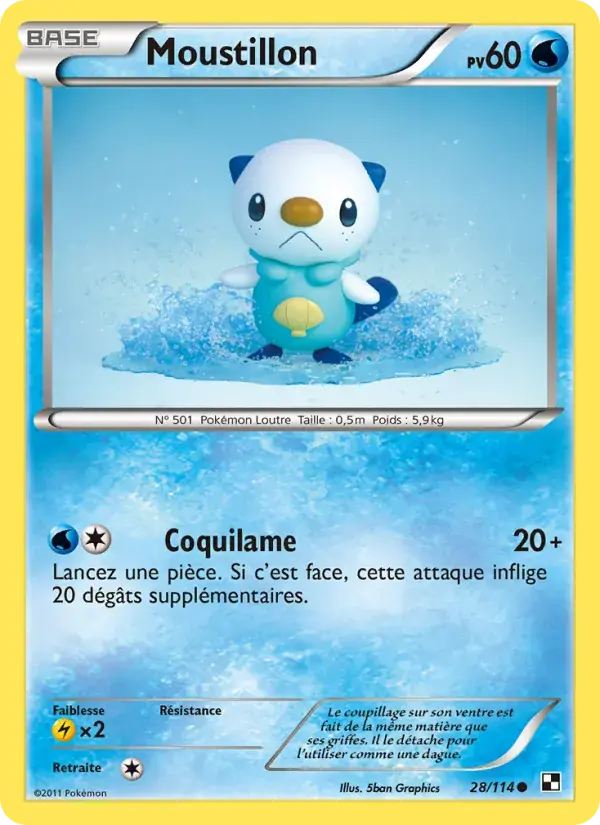 Moustillon - 28/115 - Noir & Blanc