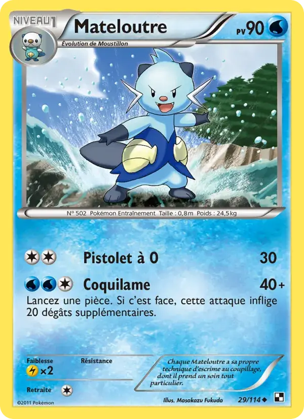 Mateloutre - 29/115 - Noir & Blanc