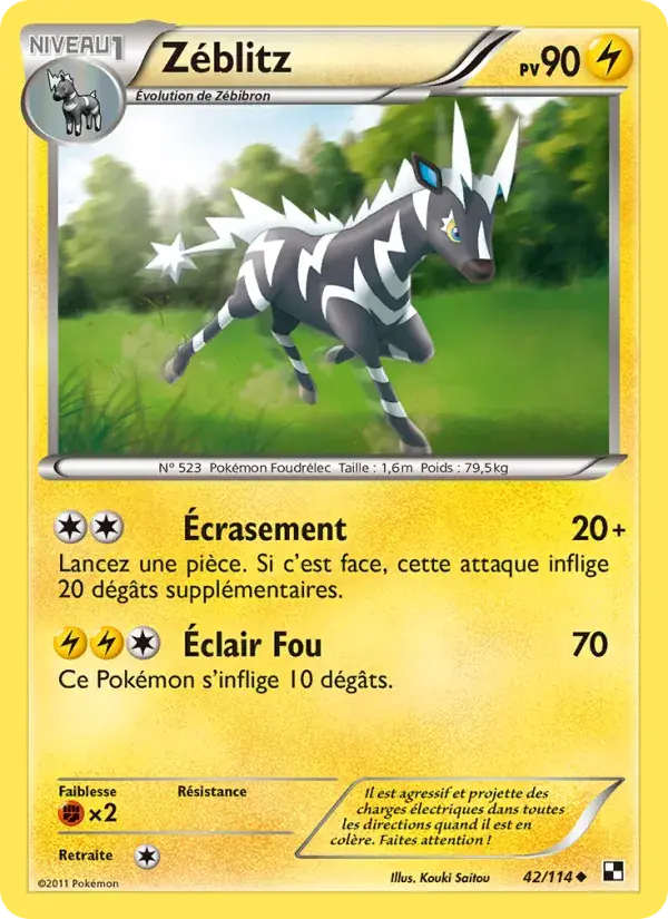 Zéblitz - 42/115 - Noir & Blanc