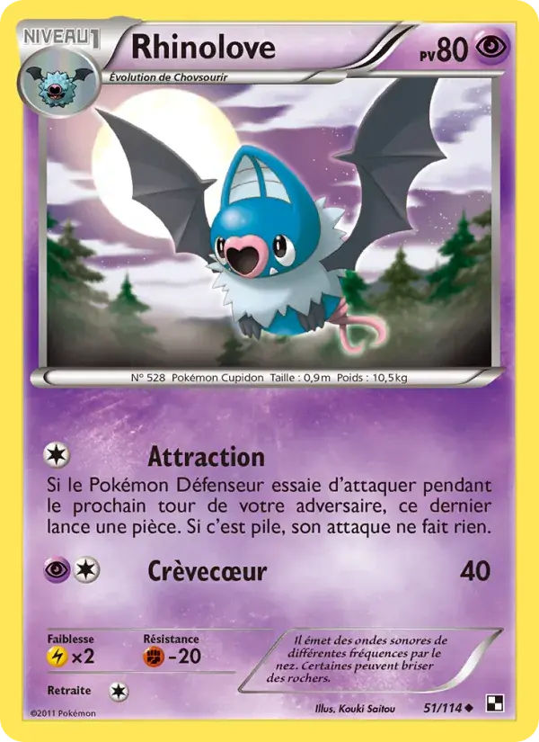 Rhinolove - 51/115 - Noir & Blanc