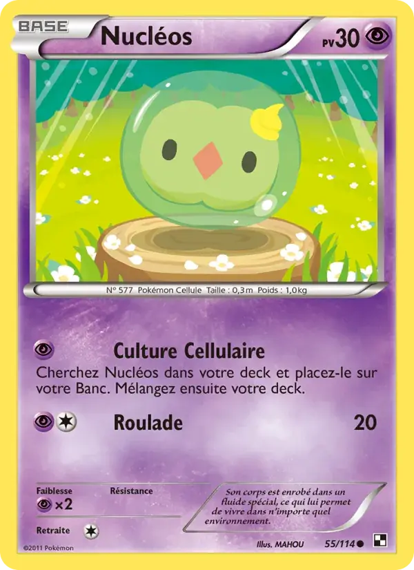 Nucléos - 55/115 - Noir & Blanc