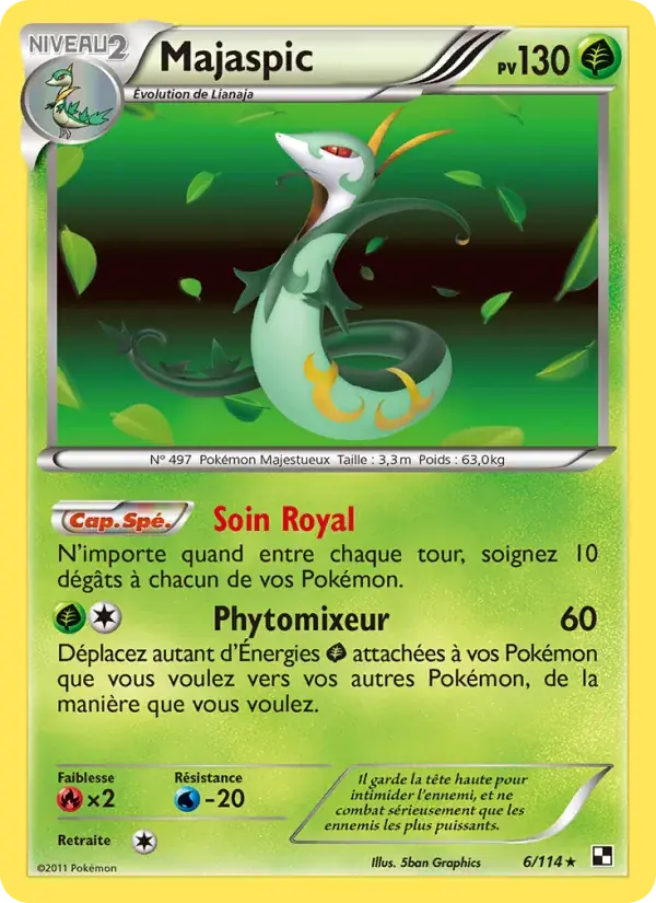 Majaspic - 6/115 - Noir & Blanc