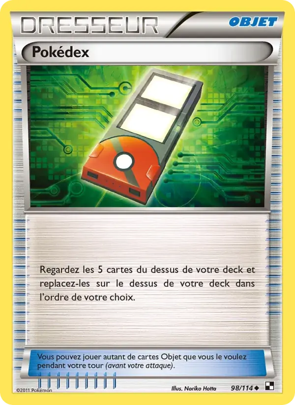 Pokédex - 98/115 - Noir & Blanc