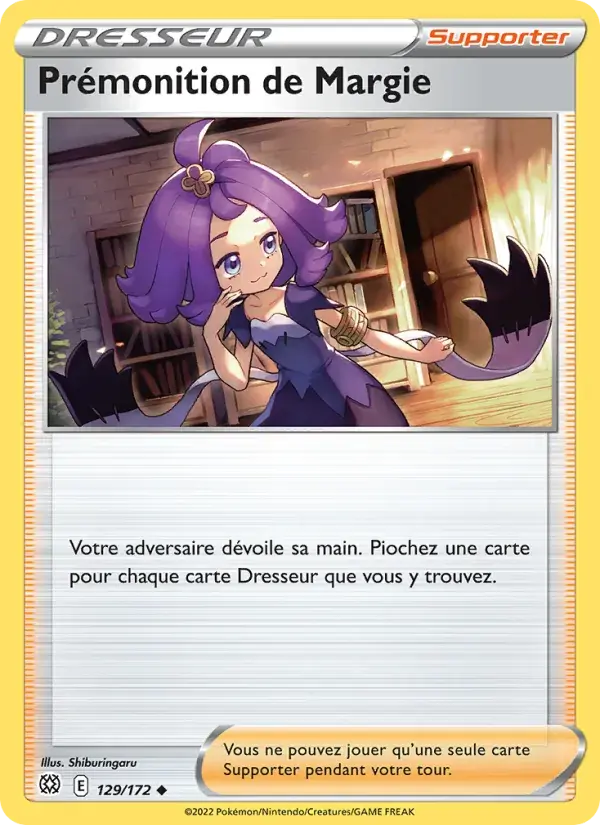 Prémonition de Margie - 129/186 - Stars Étincelantes