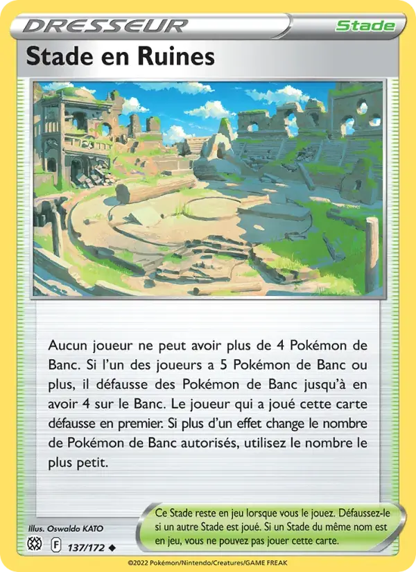 Stade en Ruines - 137/186 - Stars Étincelantes