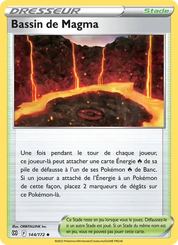 Bassin de Magma - 144/186 - Stars Étincelantes
