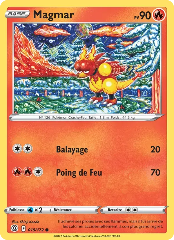 Magmar - 019/186 - Stars Étincelantes