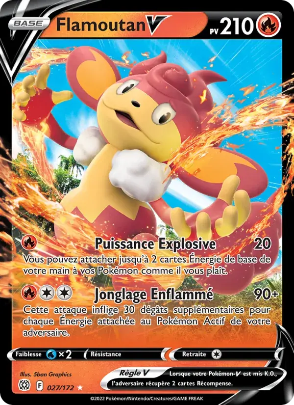 Flamoutan V - 027/186 - Stars Étincelantes