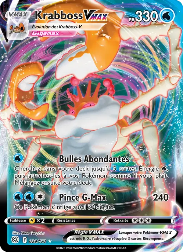 Krabboss VMAX - 029/186 - Stars Étincelantes