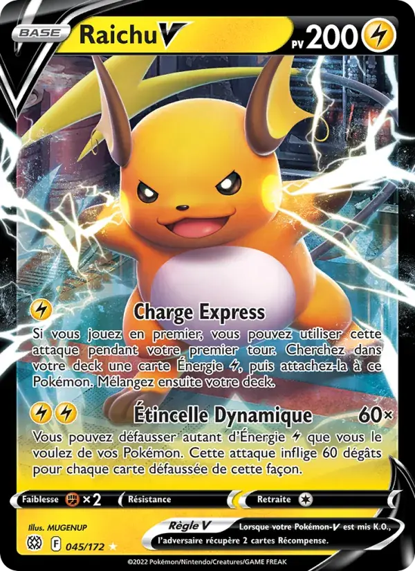 Raichu V - 045/186 - Stars Étincelantes