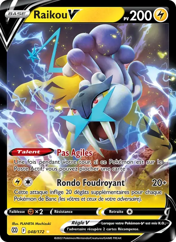 Raikou V - 048/186 - Stars Étincelantes