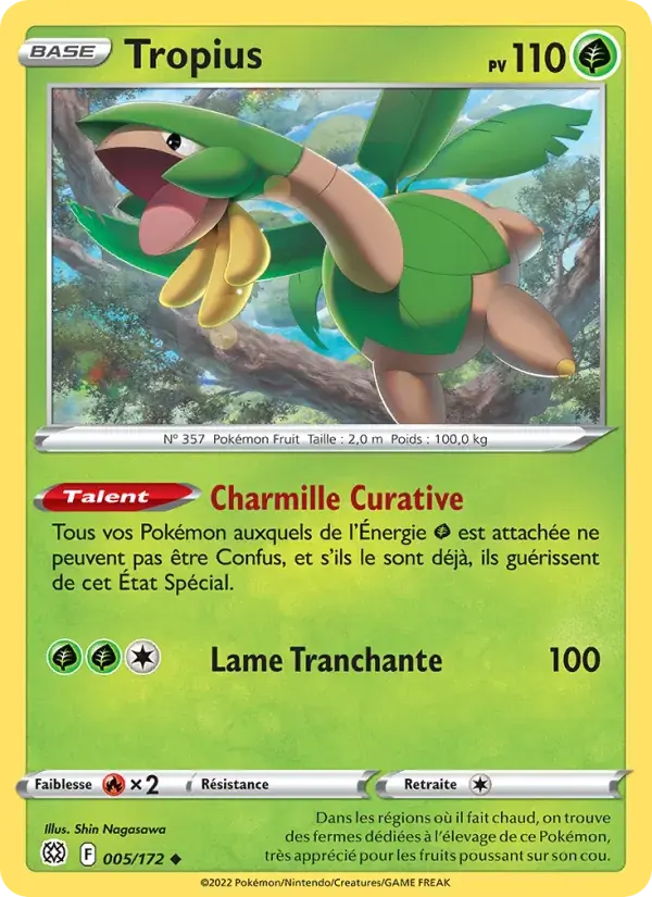 Tropius - 005/186 - Stars Étincelantes