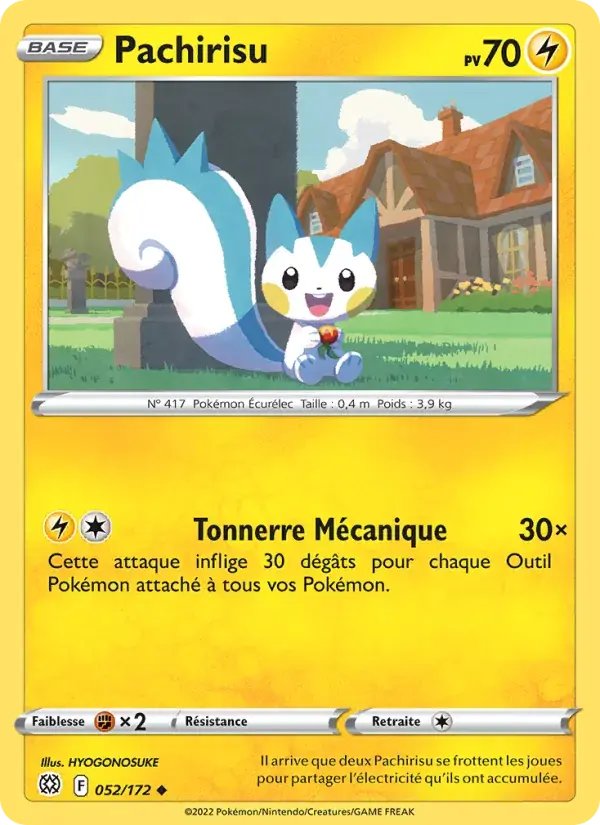 Pachirisu - 052/186 - Stars Étincelantes
