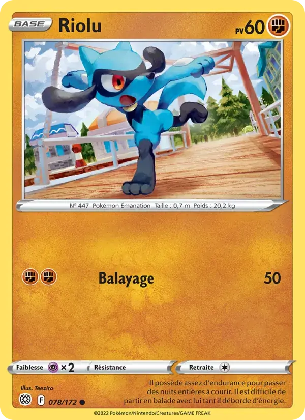 Riolu - 078/186 - Stars Étincelantes
