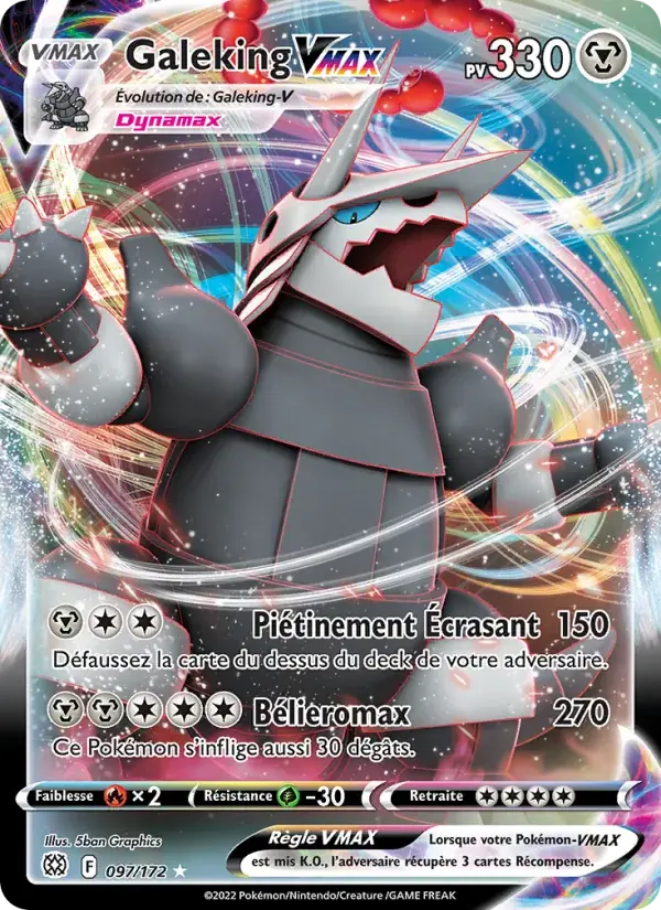 Galeking VMAX - 097/186 - Stars Étincelantes