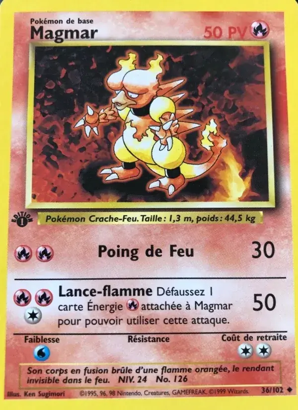 Magmar - 36/102 - Set de Base
