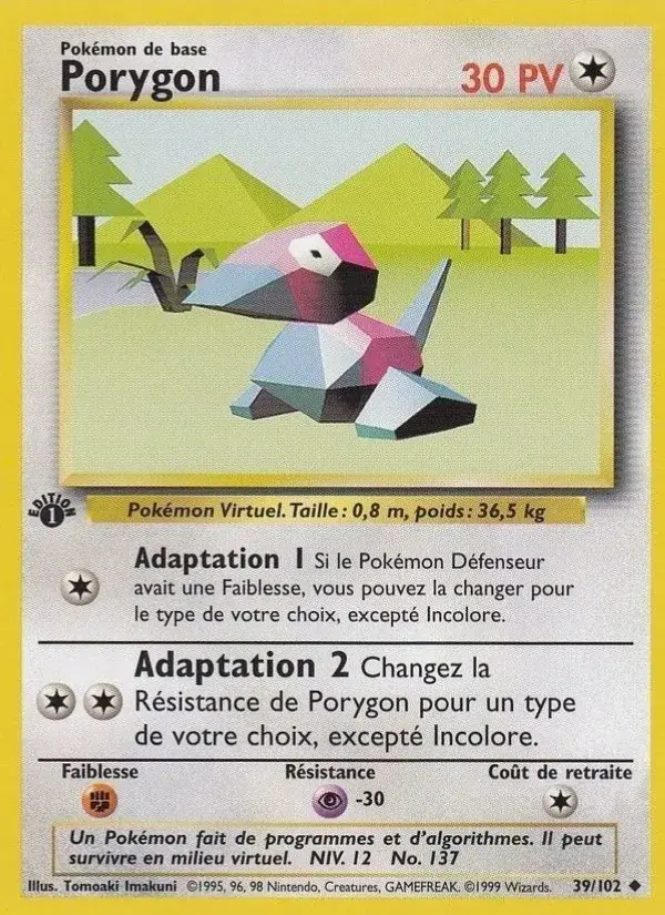 Porygon - 39/102 - Set de Base
