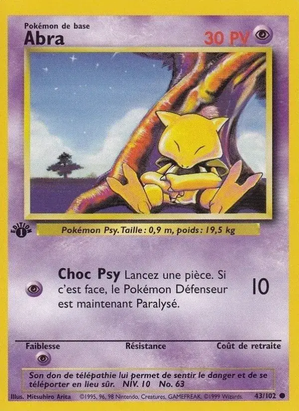 Abra - 43/102 - Set de Base