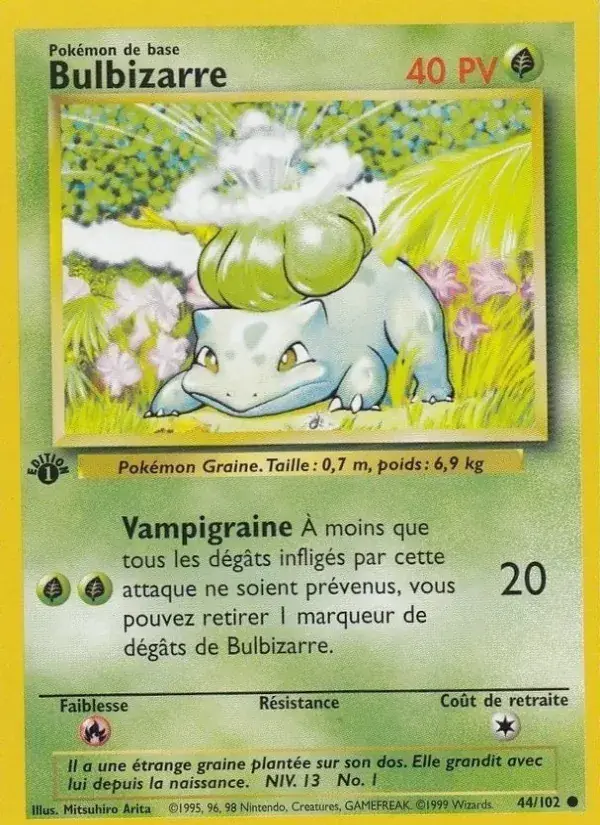 Bulbizarre - 44/102 - Set de Base