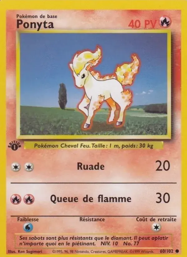 Ponyta - 60/102 - Set de Base