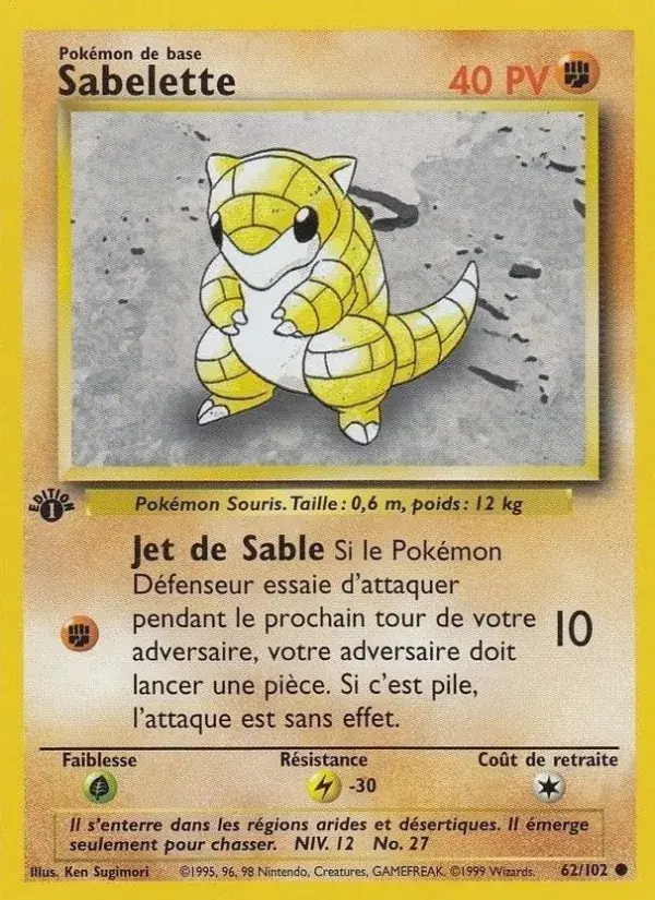 Sabelette - 62/102 - Set de Base