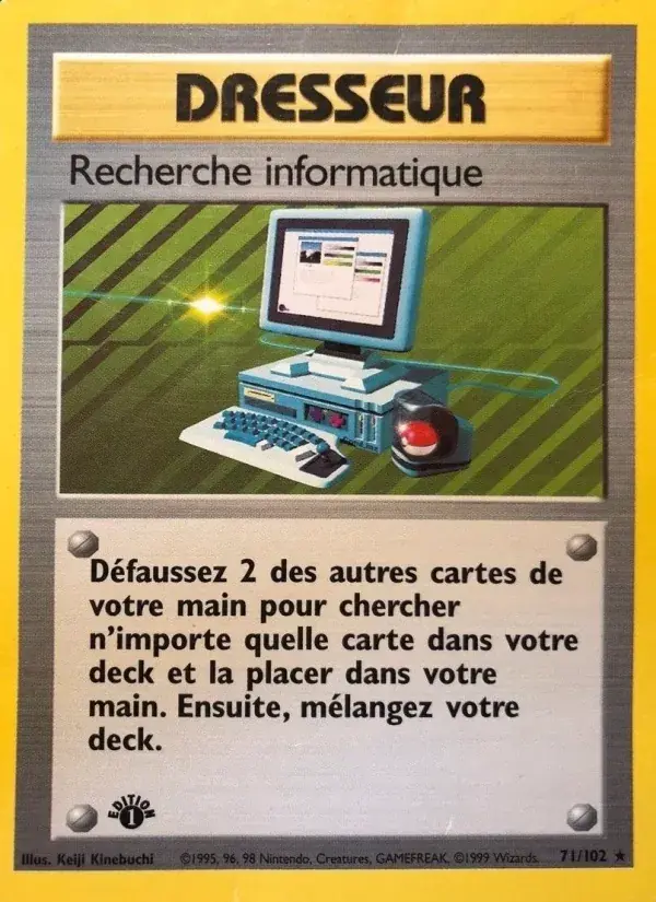 Recherche informatique - 71/102 - Set de Base