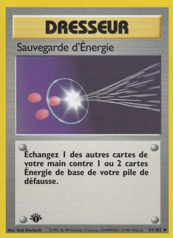 Sauvegarde d'Énergie - 81/102 - Set de Base