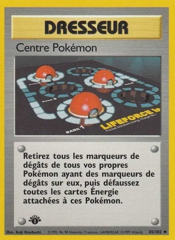 Centre Pokémon - 85/102 - Set de Base