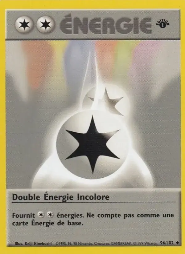 Double Énergie Incolore - 96/102 - Set de Base