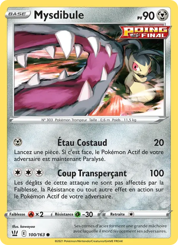 Mysdibule - 100/183 - Styles de combat