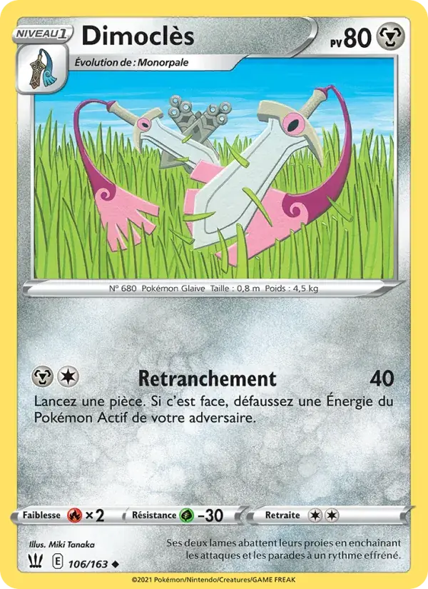 Dimoclès - 106/183 - Styles de combat