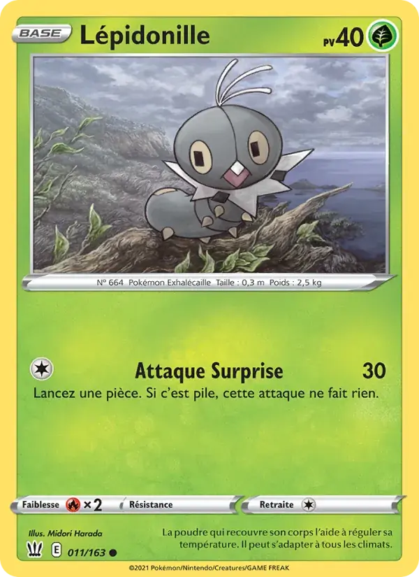 Lépidonille - 11/183 - Styles de combat