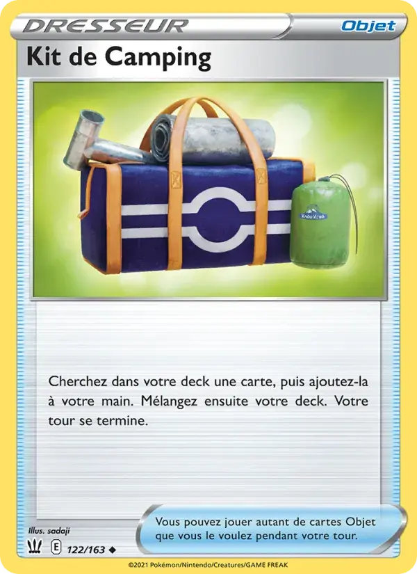 Kit de Camping - 122/183 - Styles de combat