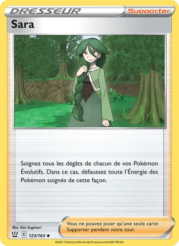 Sara - 123/183 - Styles de combat