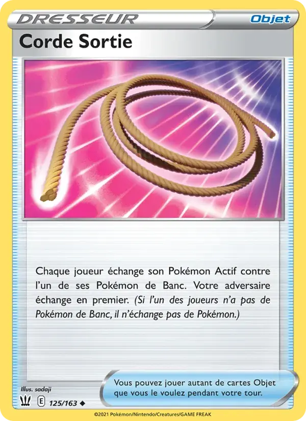 Corde Sortie - 125/183 - Styles de combat