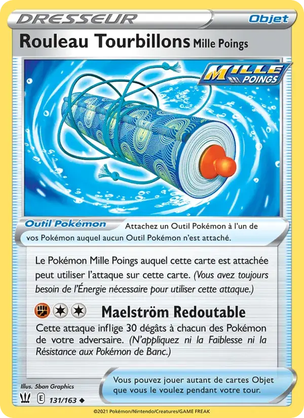 Rouleau Tourbillons Mille Poings - 131/183 - Styles de combat