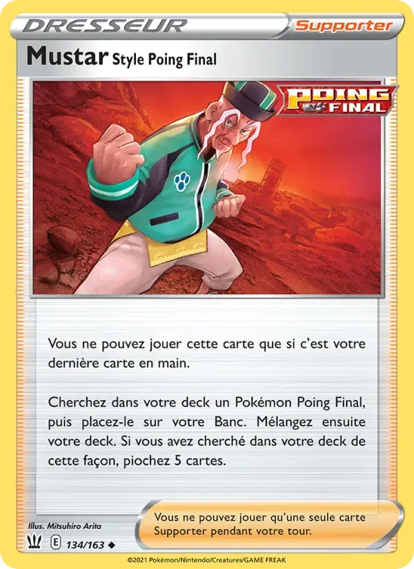 Mustar Style Poing Final - 134/183 - Styles de combat