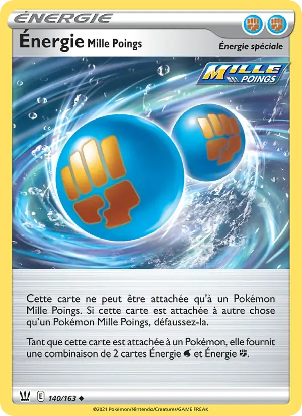 Énergie Mille Poings - 140/183 - Styles de combat