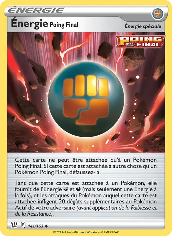 Énergie Poing Final - 141/183 - Styles de combat