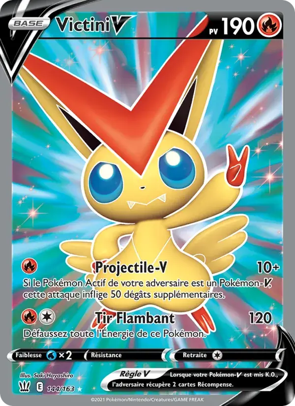 Victini V - 144/183 - Styles de combat