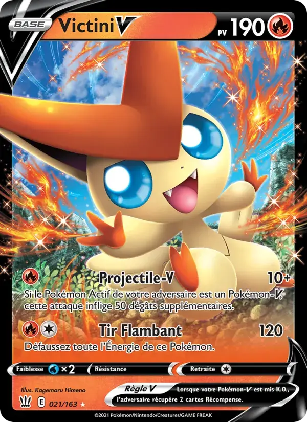 Victini V - 21/183 - Styles de combat
