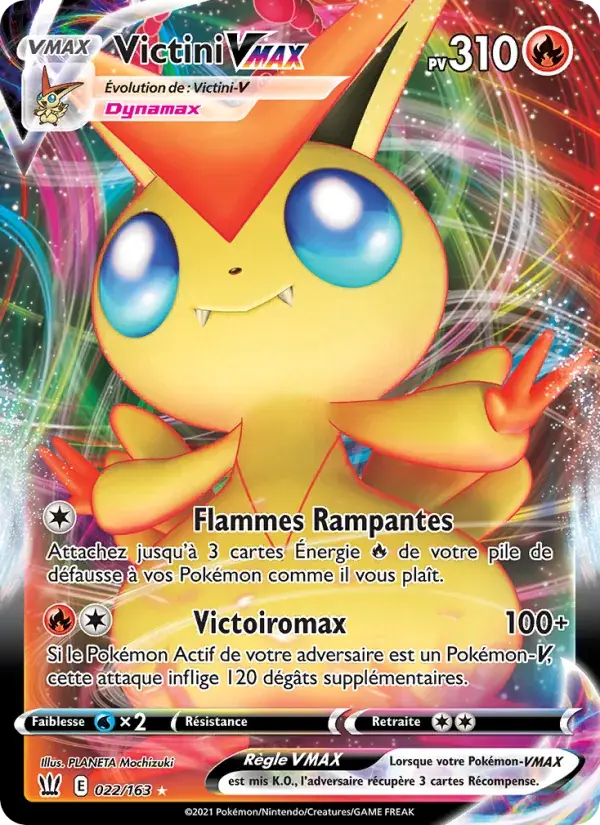 Victini VMAX - 22/183 - Styles de combat