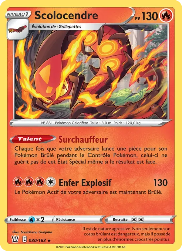 Scolocendre - 30/183 - Styles de combat