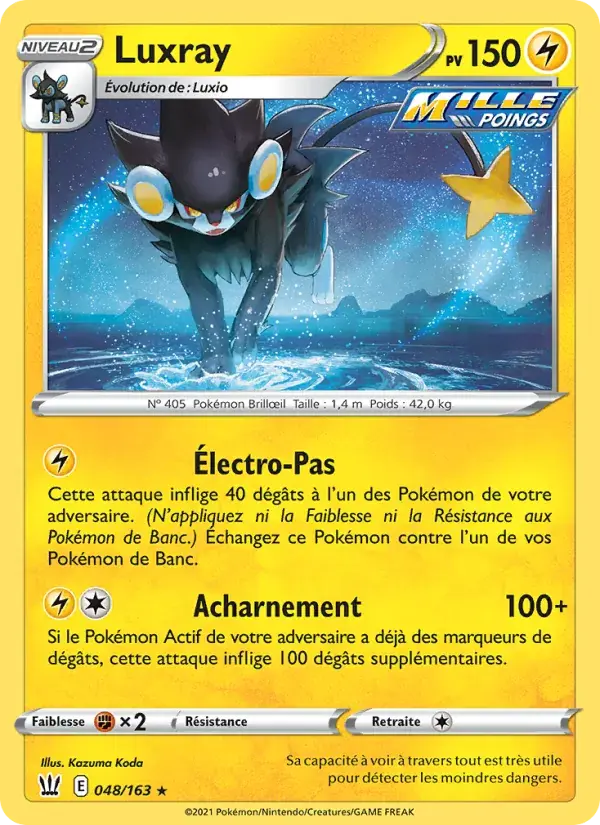 Luxray - 48/183 - Styles de combat