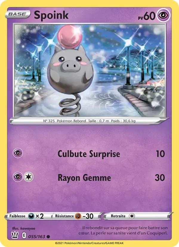 Spoink - 55/183 - Styles de combat