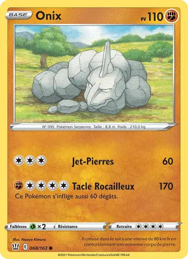 Onix - 68/183 - Styles de combat