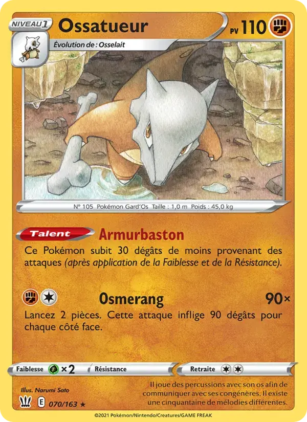 Ossatueur - 70/183 - Styles de combat