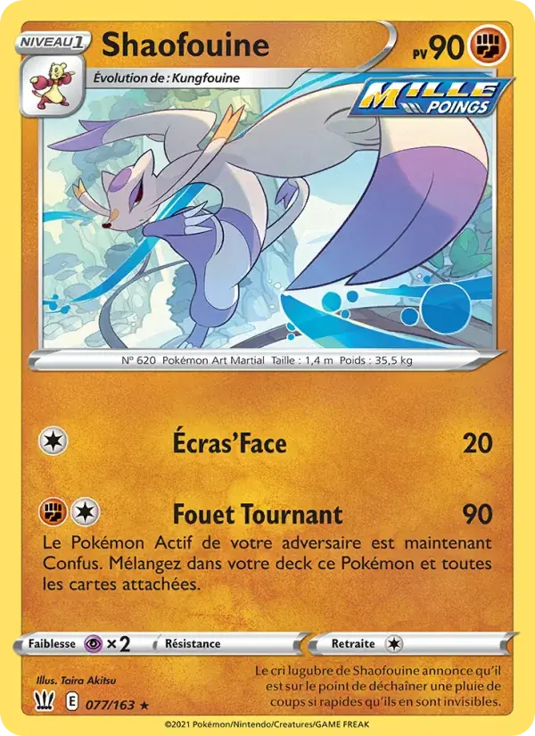 Shaofouine - 77/183 - Styles de combat