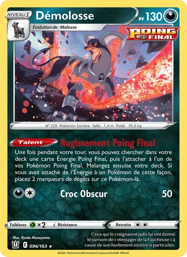 Démolosse - 96/183 - Styles de combat