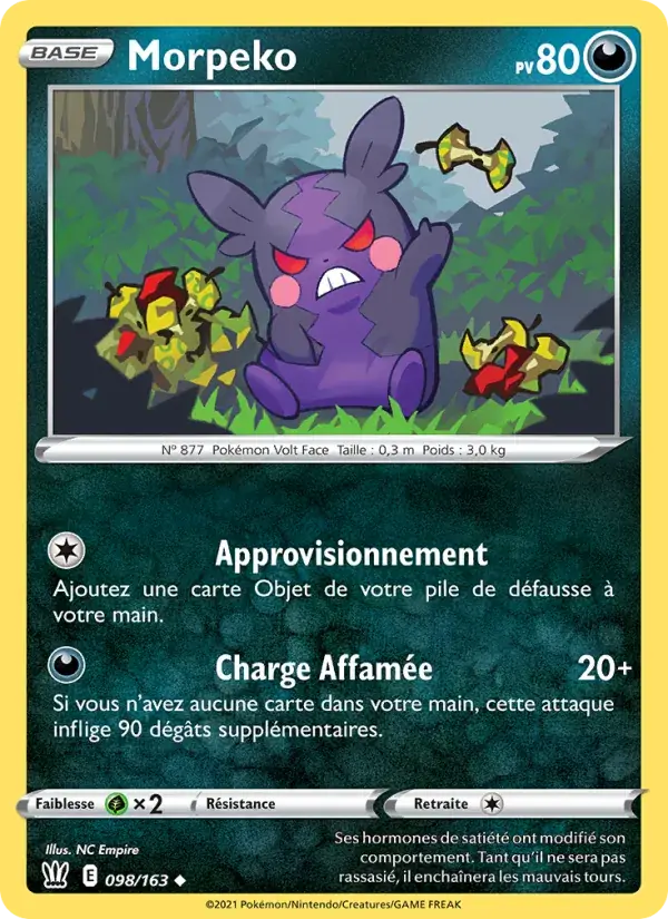 Morpeko - 98/183 - Styles de combat